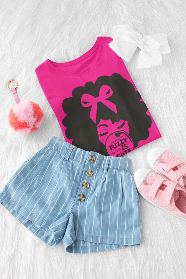 Afro Girl Tee Kids