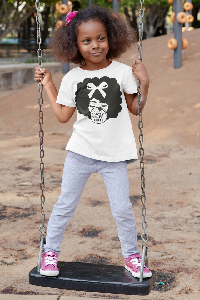Afro Girl Tee Kids